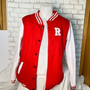 Red Varsity Jacket Men’s Size XXL